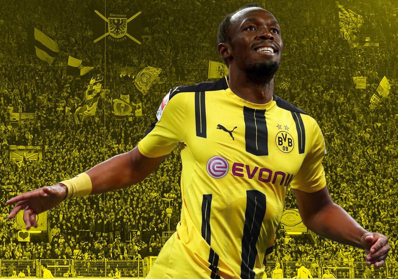 Usain Bolt Borussia Dortmund