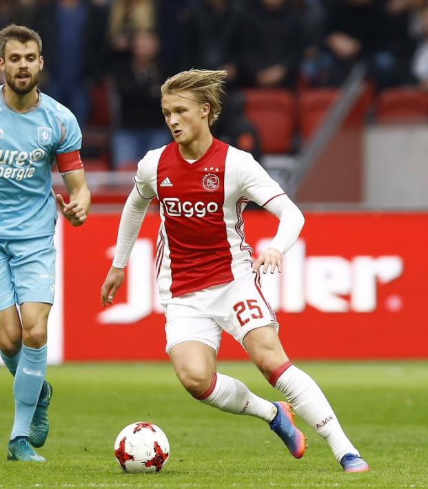 Everton plot Kasper Dolberg transfer as Ajaxs teenage 