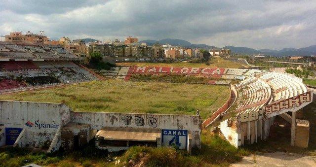 Abandoned soccer stadium, presented by Code Four Athletics