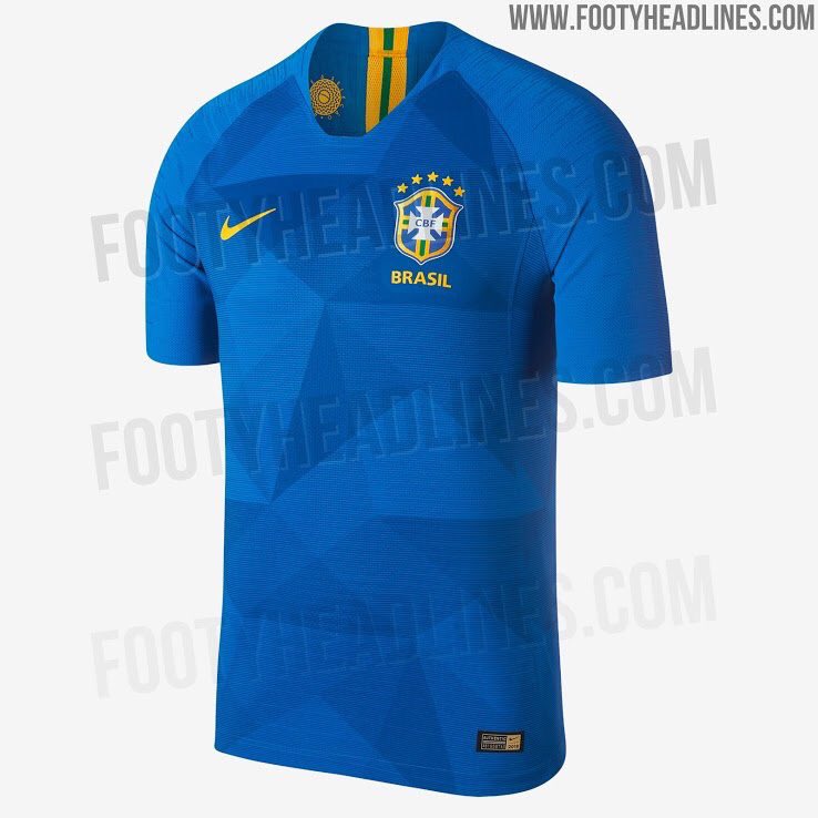 Brazil 2018 World Cup jersey