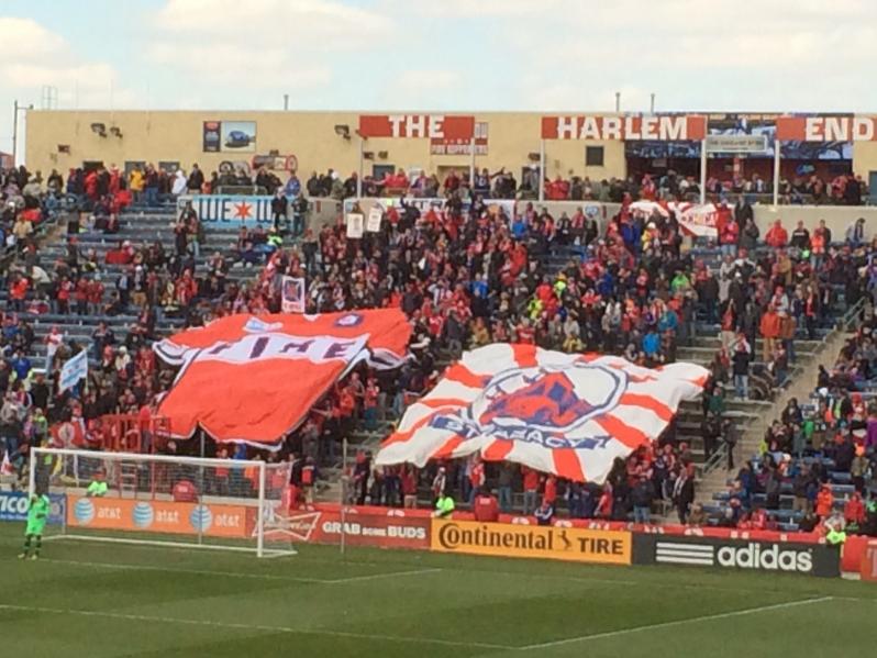Chicago Fire supporters