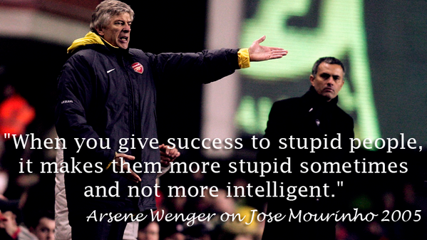 Jose Mourinho vs. Arsene Wenger