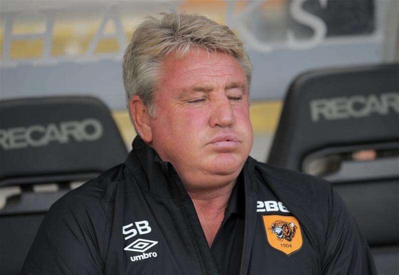Steve Bruce was the manager of Hull City.
