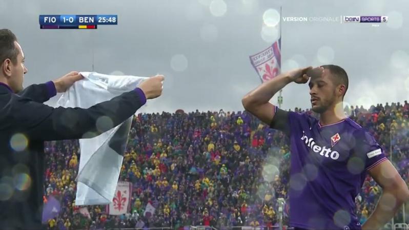 Davide Astori Tribute during Fiorentina vs Benevento