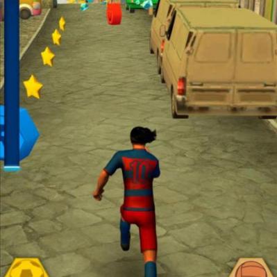 Ronaldinho Playing for Barcelona
