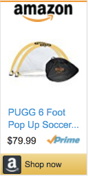 Best Soccer Gifts For Players- PUGG 6 Foot Portable Goals
