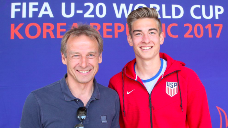 Klinsmann Dad and Son