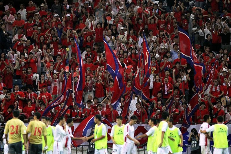 North Korean fans