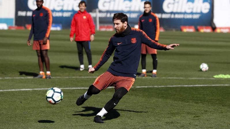 Lionel Messi Training Video Shows His Effortless Ability