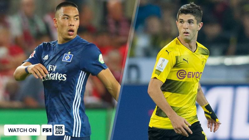 Bobby Wood and Christian Pulisic