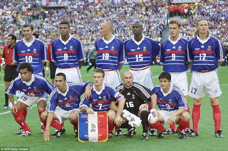 Best World Cup Jerseys Of All Time - France 1998
