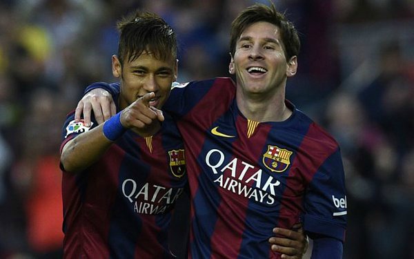 Highest Paid Footballer In The World - Lionel Messi with Neymar