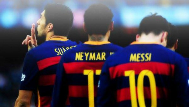 MSN Messi Suarez Neymar