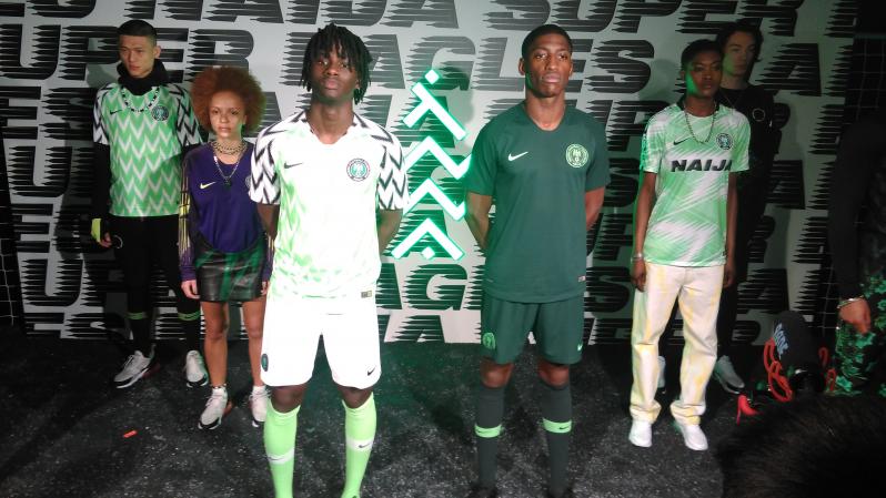 Nigeria 2018 World Cup Kits 