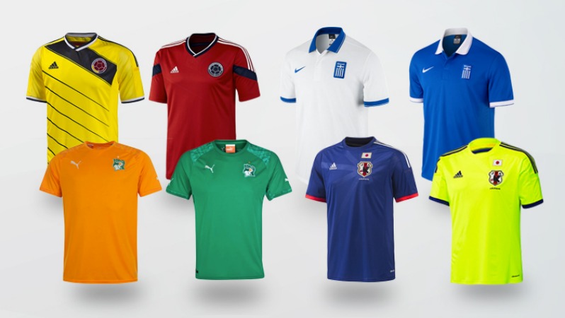 World Cup Jerseys Group C