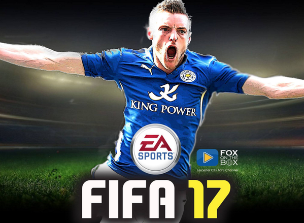 FIFA 17 cover Jamie Vardy