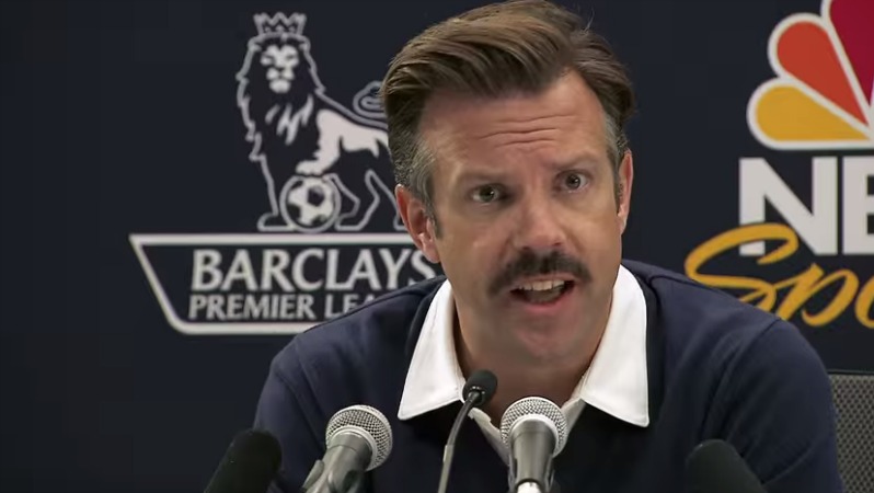 Coach Lasso from the "American coach in the Premier League" skit. 