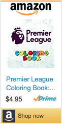Best Soccer Gifts - Premier League Coloring Book