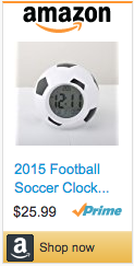 Best Soccer Gifts Premier League - Soccer Ball Alarm Clock