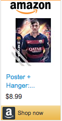 Funniest Soccer Gifts - Neymar Barcelona Poster