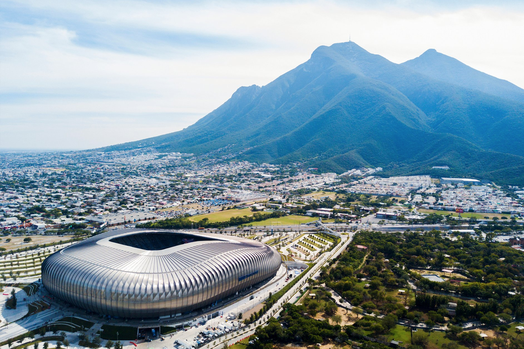 Stunning Views Of Monterrey CF's Stadium