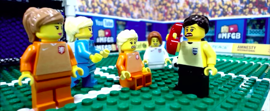 LEGO Women's World Cup Highlights From The USWNT's Final Win