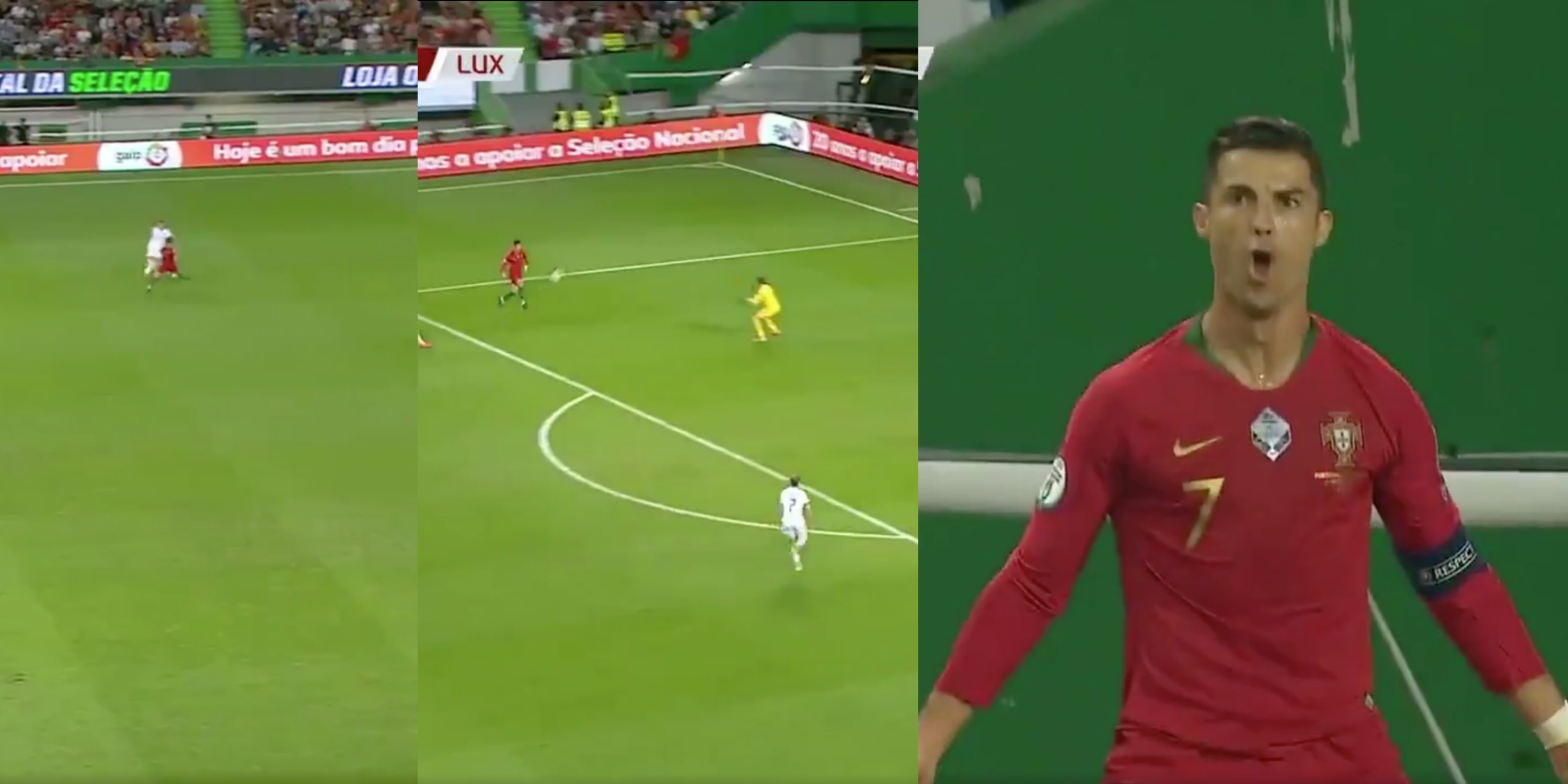 Watch: Ungodly Chipped Cristiano Ronaldo Goal
