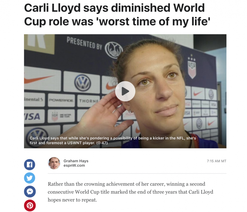 Carli Lloyd Podcast