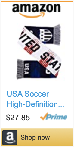 Best Soccer Stocking Stuffer - U.S. Soccer Scarf
