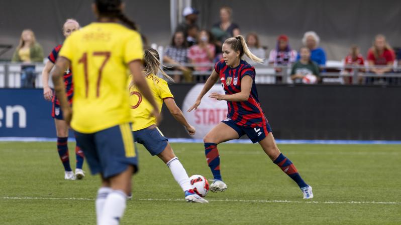 Ashley Sanchez of the USWNT