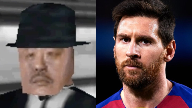 Oddjob as Messi