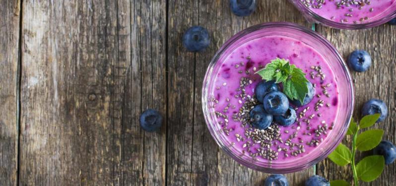 Blueberry Peanut Smoothie