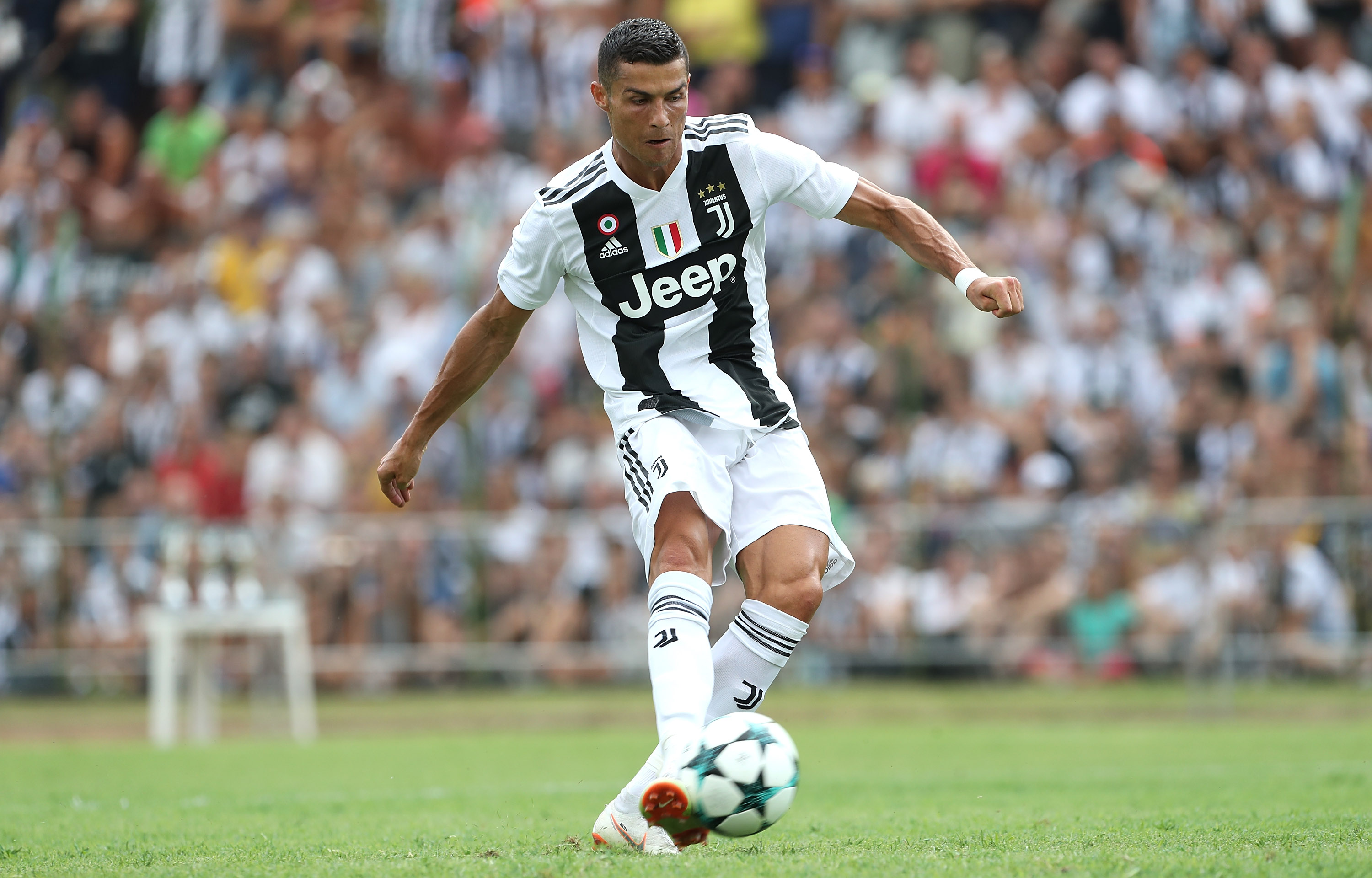 Cristiano Ronaldo Makes First Juventus Appearance Scores The18 Cristiano Ronaldo Makes First Juventus Appearance Scores The18