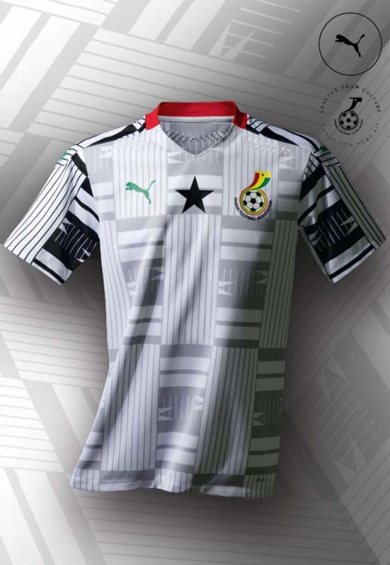 Ghana home jersey