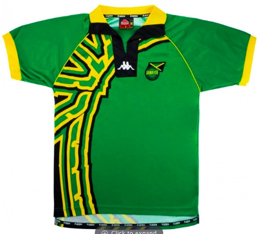 Vintage Jamaica jersey