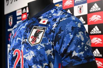 Japan Olympic soccer jersey
