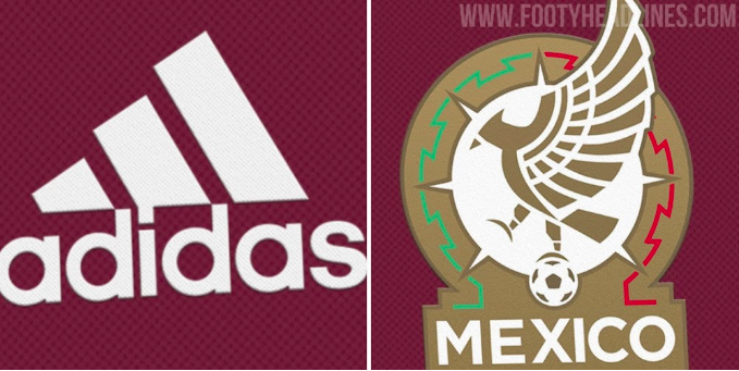 Mexico maroon jersey