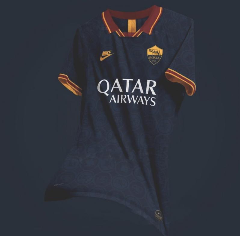 roma home and away kit