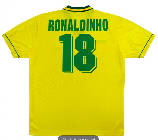Vintage Brazil jersey