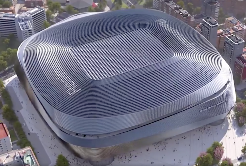 Santiago Bernabeu Renovation Is A Giant George Foreman Grill