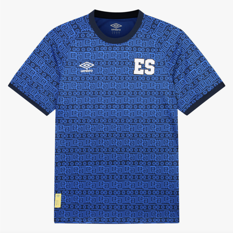 El Salvador prematch jersey 2023