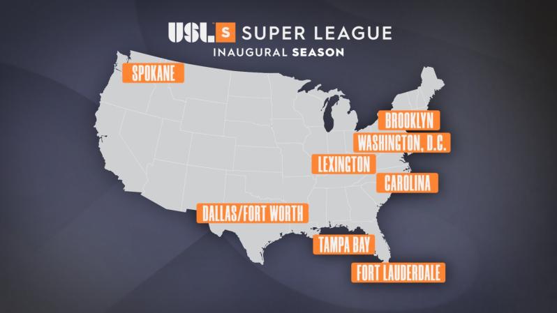 USL Super League teams 2024