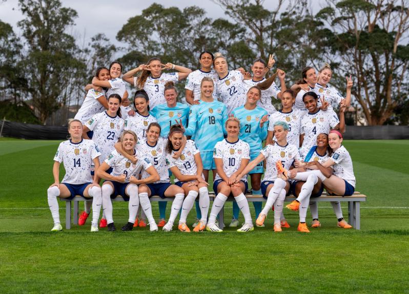 USWNT squad photo