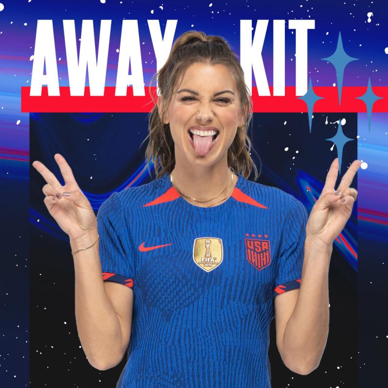 USWNT jersey 2023 World Cup away kit