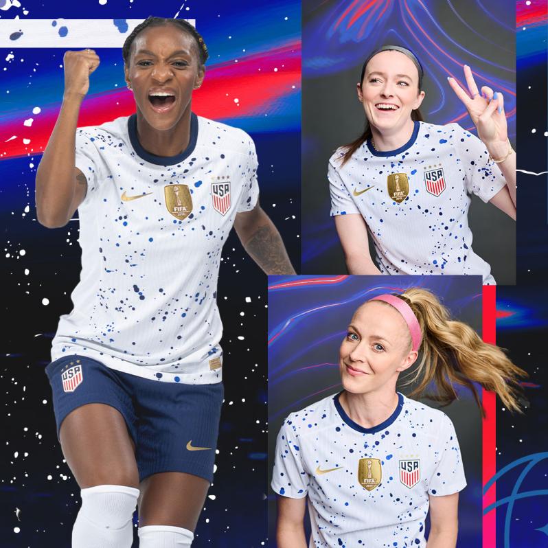 USWNT jersey 2023 World Cup home kit