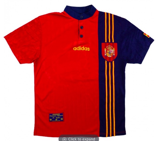 Vintage Spain jersey