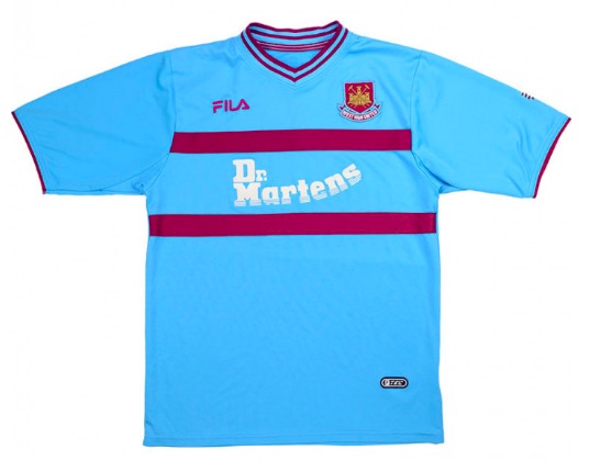 Vintage West Ham jersey