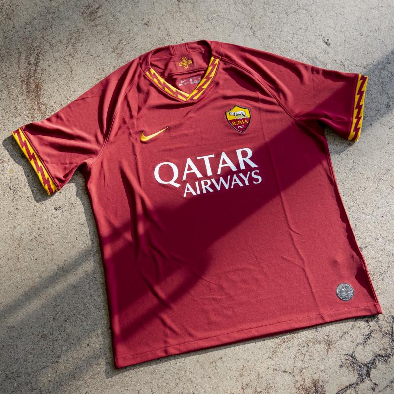 Best Soccer Jerseys 2019 AS Roma Home Kit 2019-20