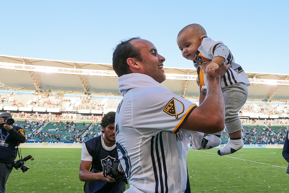 Landon Donovan's Son Is Going To Be Good At Soccer