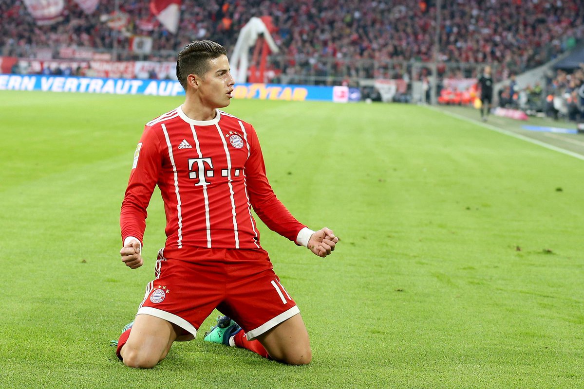 traje almohada fusible James Rodriguez Bayern Munich Transfer Fee Set To Be Paid This Summer